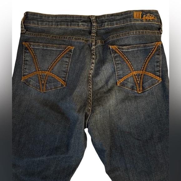 Kut from the Kloth Felicia Baby Bootcut Jeans Size 12 - Picture 3 of 5